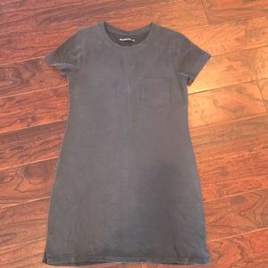 Abercrombie T-shirt dress, grey